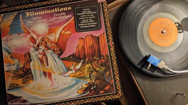 Carlos Santana & Alice Coltrane LP, Illuminations 