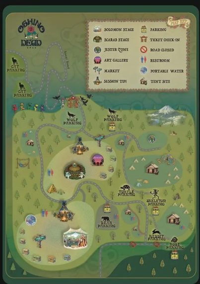 festival site map
