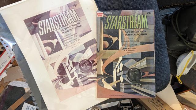 comic book titled Starstream with depiction of futuristic city