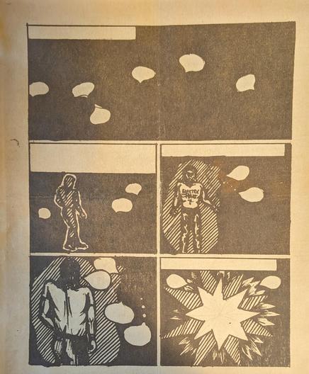 comic book pages with no dialogue 