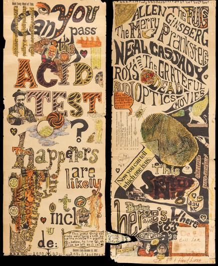 wild psychedelic poster for Portland Acid Test