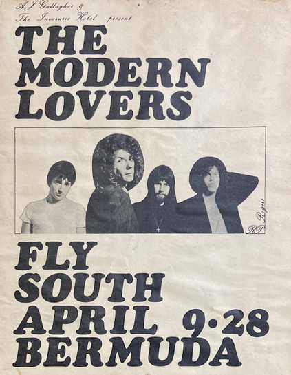 Modern Lovers Fly South April 9-28 Bermuda