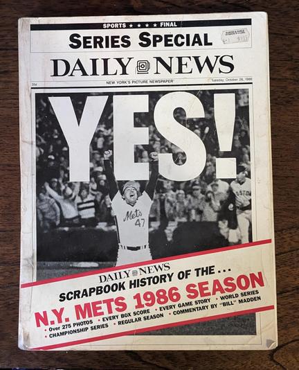 Daily News Mets scrapbook 