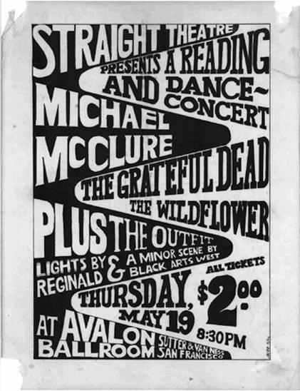 same poster but in black and white