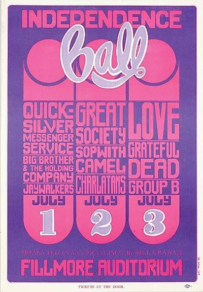 poster for original Independence Ball