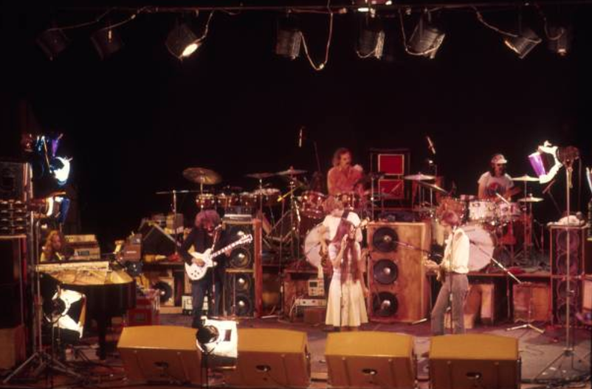 the Grateful Dead onstage at the Oprheum