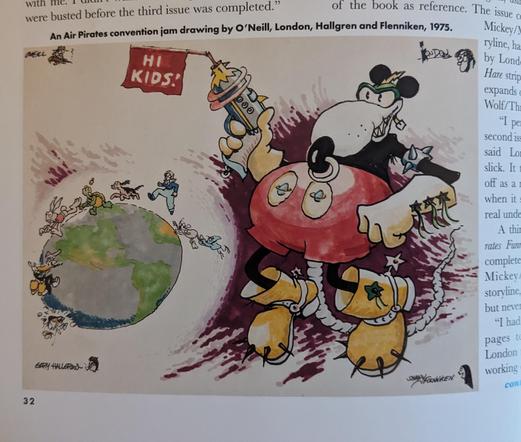 comix jam on Mickey Mouse