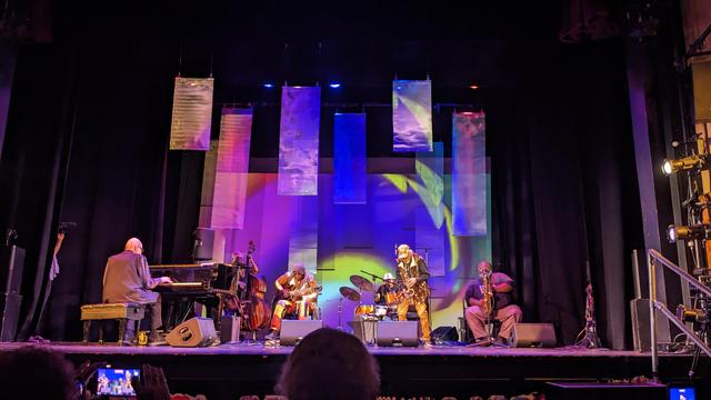 Marshall Allen & co onstage 