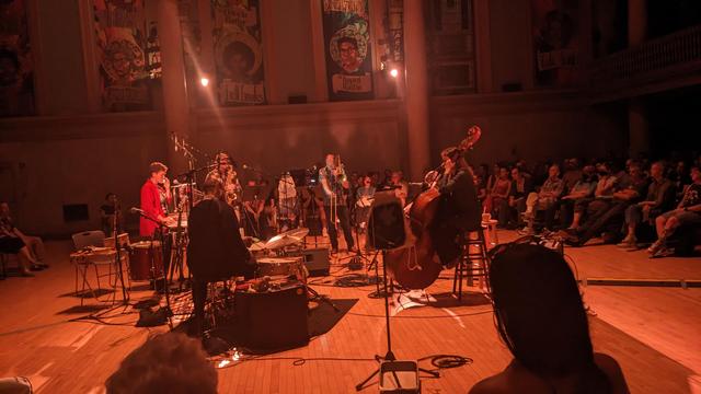 the ensemble performs