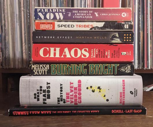 Paradise Now, Chris Jennings 
Speed Tribes, Karl Taro Greenfeld
Network Effect, Martha Wells
Chaos, Tom O'Neill with Dan Piepenbring
Burning Bright, Melissa Scott
Do What You Fear Most, Richie Unterberger
Commies From Mars, Tim Boxell