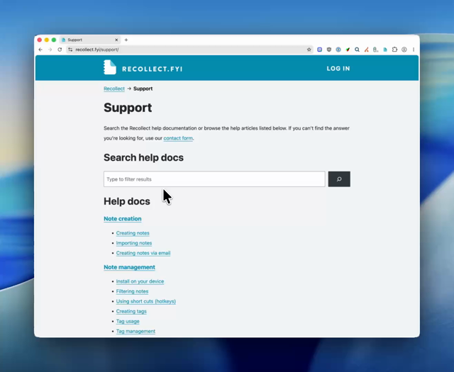 Typeahead search on the Recollect website powered by the Coywolf Search WordPress plugin