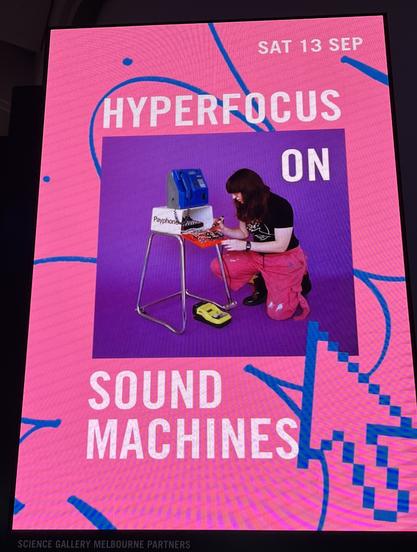 "Hyperfocus on sound machines"