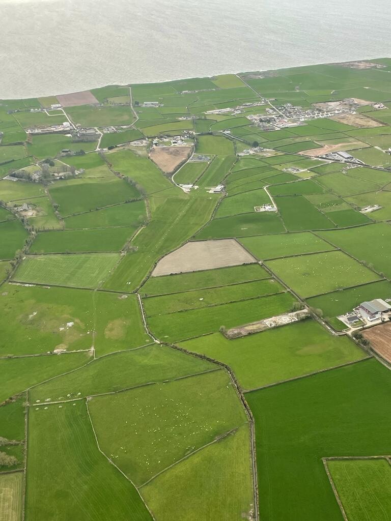 Kilkeel airfield from above