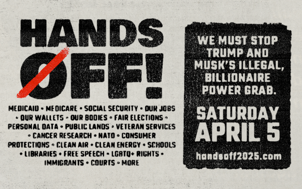 HandsOff2025 Flyer
