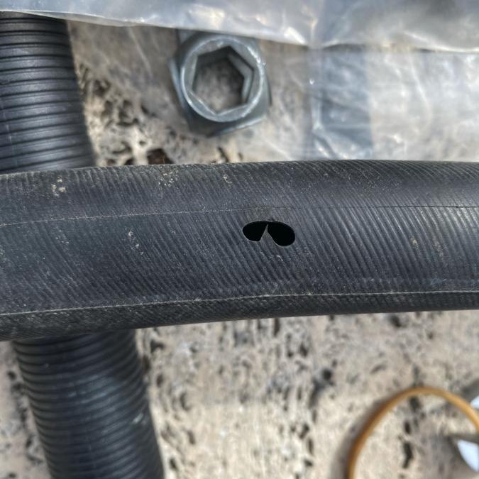 Rats! Almost home after a nice, relaxed ride with a friend when I heard a loud bang. Was't even sure it was me, but t...