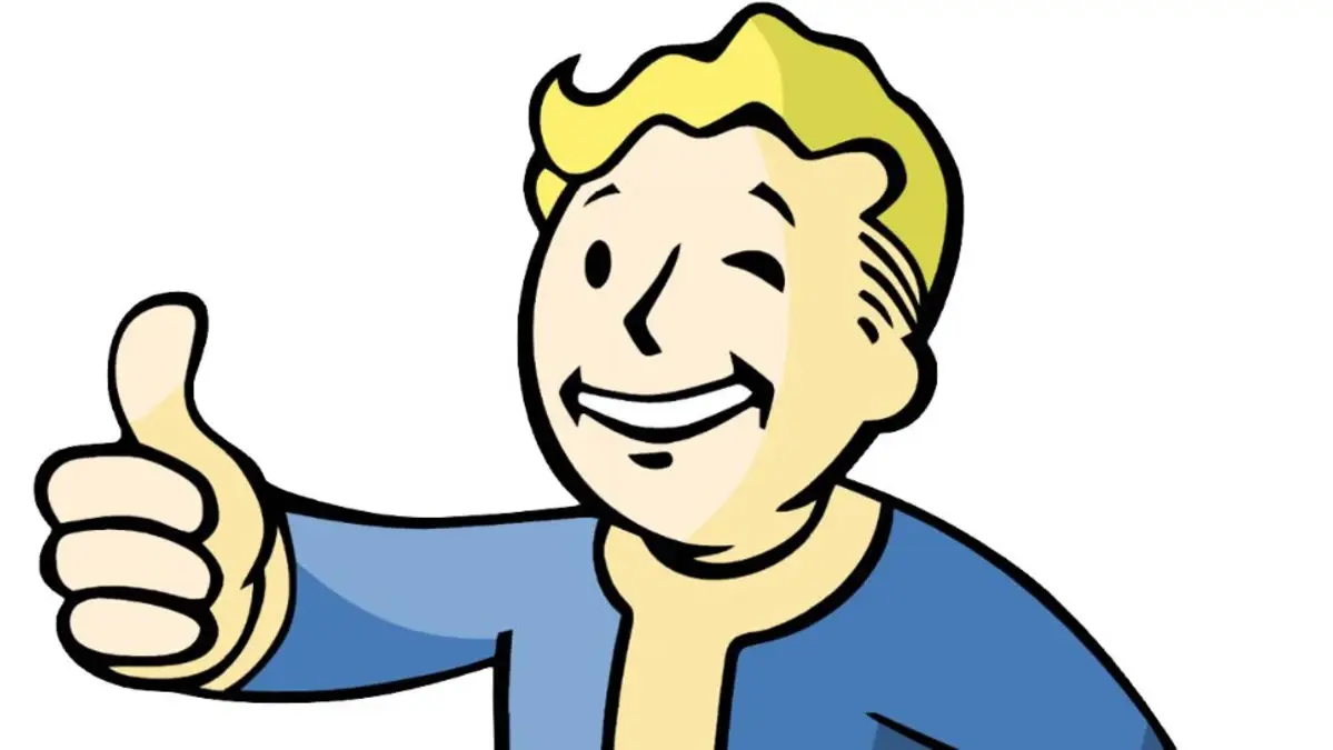 Vault Boy doing a thumbs up gesture.