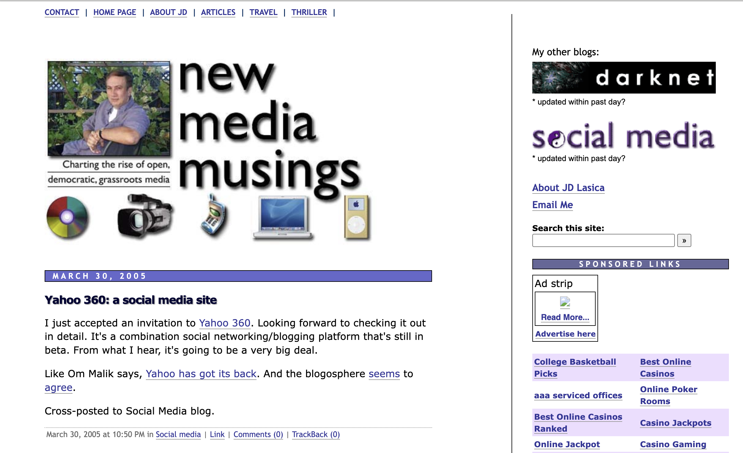 jdlasica.com in 2005