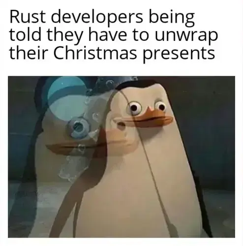 A distressed penguin