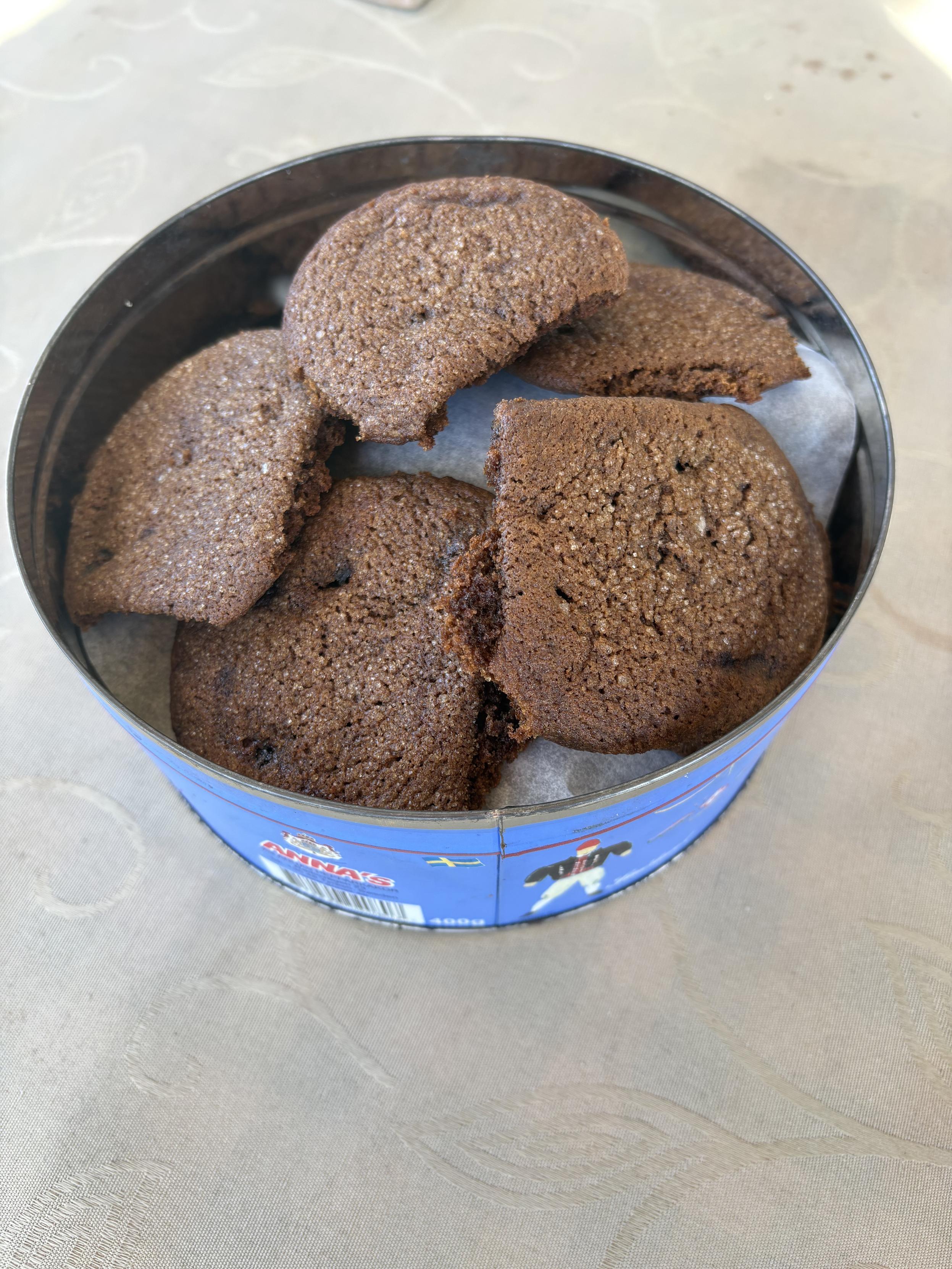 When you finally find some molasses in a local shop and it isn’t yet cold enough for porridge for breakfast, obviousl...