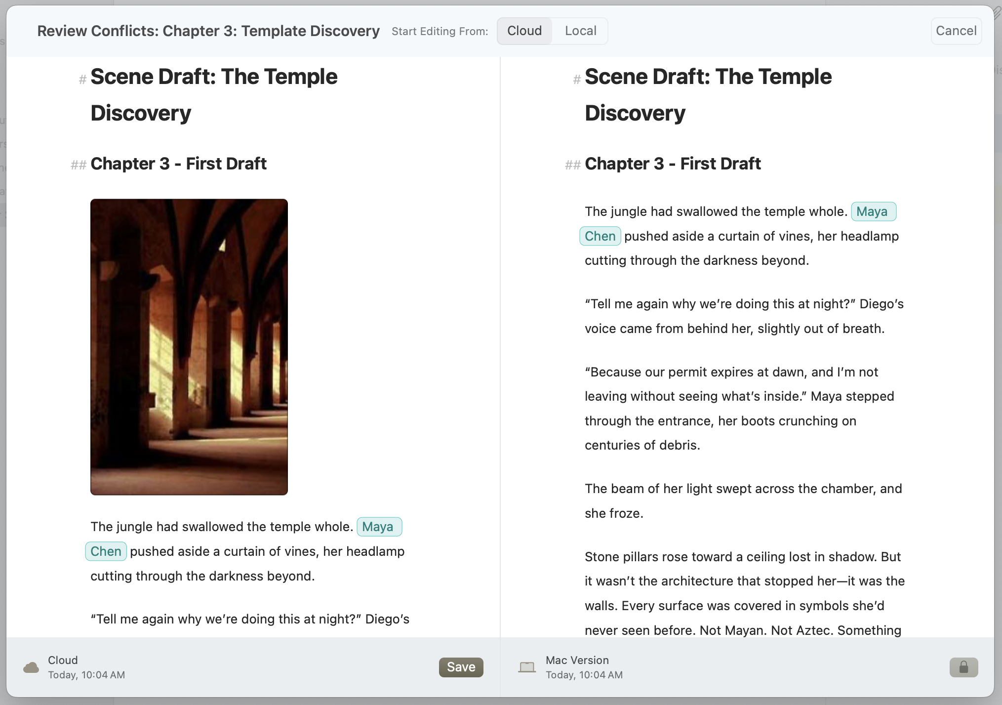 Atlas Conflict Resolution