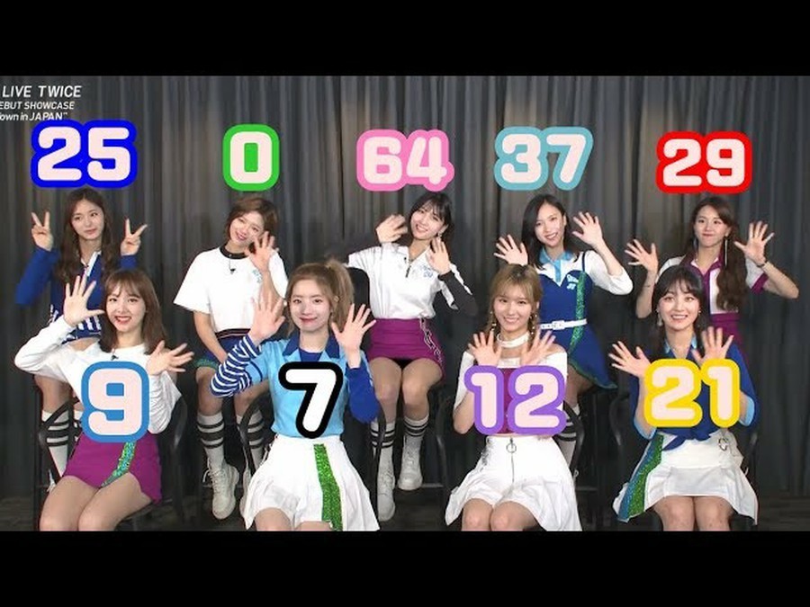 ワウコリア公式 動画 Twice 日本で衣装を壊した時の反応 各々の 番号 の意味も公開 Twice コリアドン
