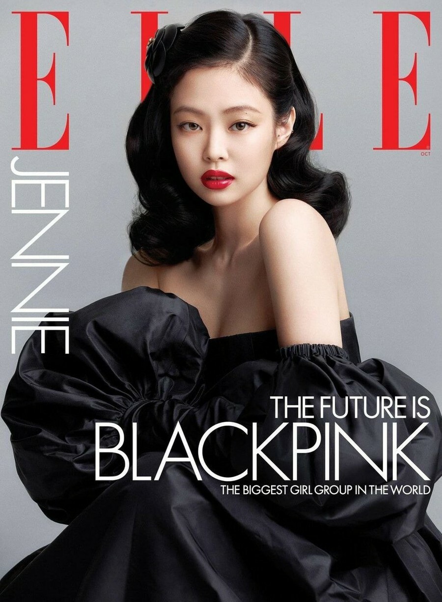 Blackpink Blackpink 米国版 Elle の表紙モデル写真が韓国で話題 韓国版 Elle と コリアドン