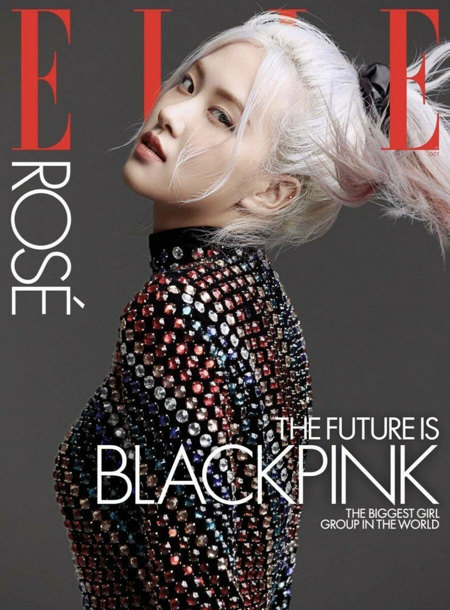 Blackpink Blackpink 米国版 Elle の表紙モデル写真が韓国で話題 韓国版 Elle と コリアドン