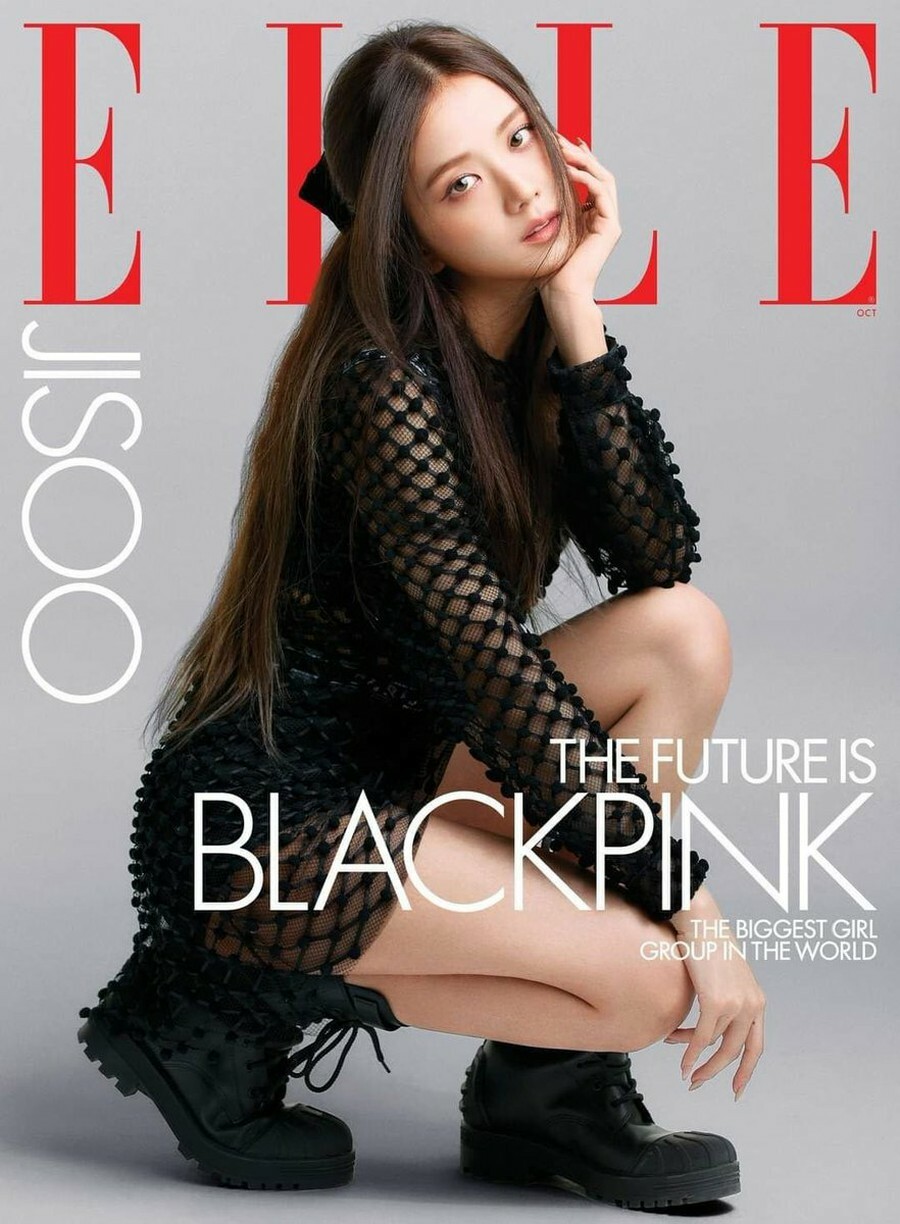 Blackpink Blackpink 米国版 Elle の表紙モデル写真が韓国で話題 韓国版 Elle と コリアドン