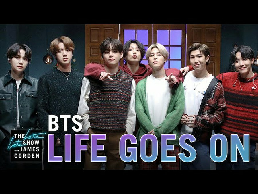 Бтс life. БТС Life goes on. Life goes on BTS.