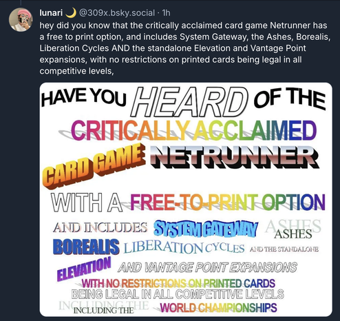 Posted media