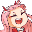 :zerotwoevillaugh: