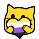 :blobcat_heart_nonbinary: