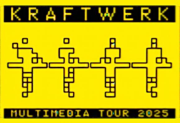 Kraftwerk Multimedia Tour 2025 Logo