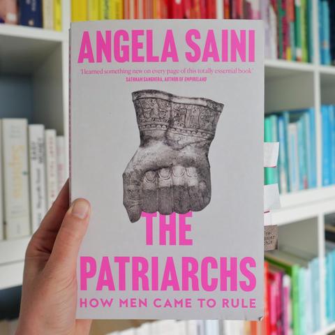 cover of the nonfiction book 'the patriarchs' by angela saini