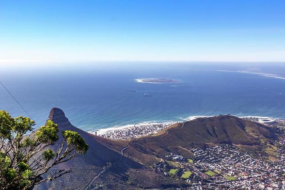 Nestled within the embrace of Table Mountain National Park, the Platteklip Gorge Hiking Trail offers an awe-inspiring perspective of Cape Town, South Africa, and the vast expanse of the Atlantic Ocean.