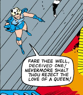 Penalties for rejecting the love of a queen