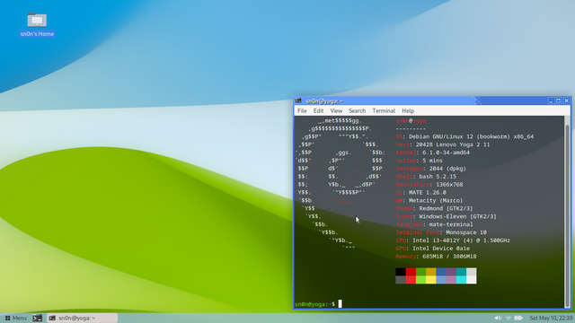 linux looking like windows xp (ish)
