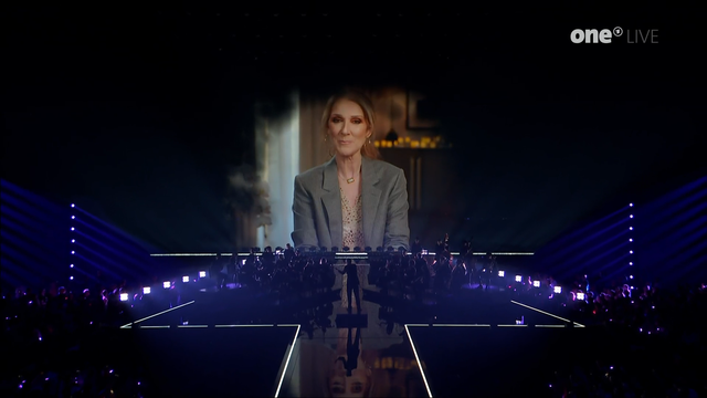 Céline Dion mit einer Videobotschaft an die Schweiz und alle Teilnehmer beim ESC.