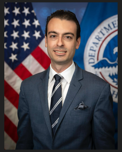 Paul Ingrassia is serving as the White House liaison to the Department of Homeland Security
