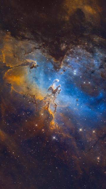 I photographed the ‘Pillars of Creation’ for over two weeks from Pune, India.