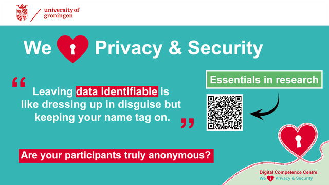 Privacy & Security in Research: Are your participants truly anonymous?