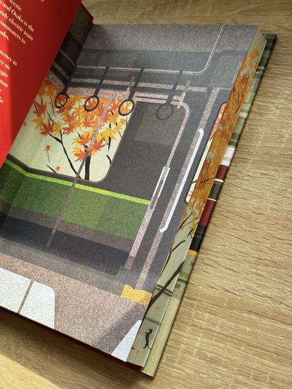 Every year, there is a limited“Books Kinokuniya Edition” of a literary title. In 2025, it is of Hiro Arikawa’s “The Passengers on the Hankyu Line”.