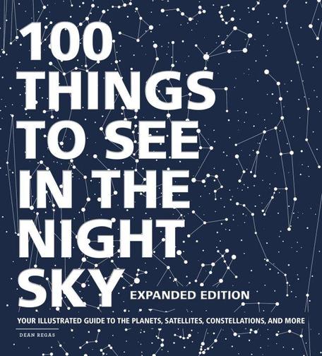 100 Things to See in the Night Sky, Expanded Edition is full of information on the many amazing things you can see with a telescope, or just your naked eye!

From shooting stars to constellations and planets to satellites, this book gives you a clear picture of what you can see on any given night. Learn about the celestial bodies that have captured people's imaginations for centuries, with specific facts alongside traditional myths and beautifully illustrated photographs and star charts that will help you know where to look for the best view.