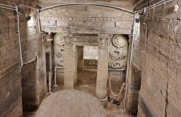 Catacomb of Kom El ShoqafaCatacomb of Kom El Shoqafa
