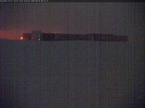 View from the Amundsen-Scott South Pole station.