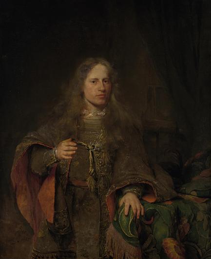 Portrait of Ernest de Beveren, Lord of West-IJsselmonde and De Lindt, Aert de Gelder, 1685