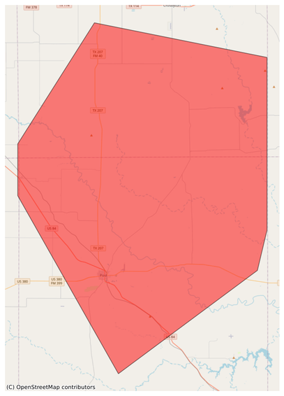 Severe Thunderstorm Warning -  - NWS Lubbock TX