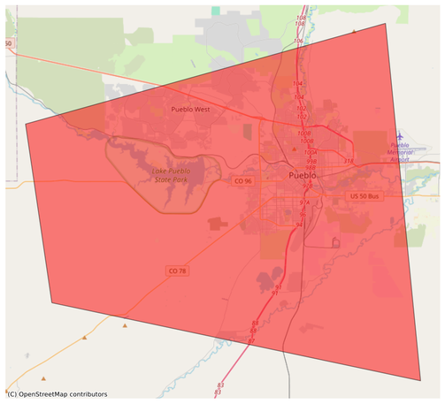 Severe Thunderstorm Warning -  - NWS Pueblo CO