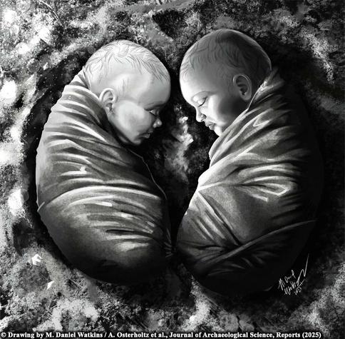 Roman burial of infant twins in Croatia linked to lead poisoning

In the Croatian coastal town of Trogir, archaeologists have uncovered a haunting burial in the Roman cemetery of Dragulin that sheds light on infant mortality, maternal health, and social customs in the Roman period. The 2016 excavation, which took place during the construction of a private parking lot, revealed the remains of fraternal twin infants – a boy and a girl – who were buried face-to-face. The findings, published in the Journal of Archaeological Science: Reports, have been studied by an international team of researchers...