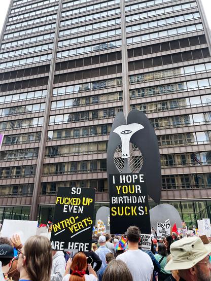 iPhone 12 Pro photo by Jenny Lam at the No Kings Rally and March in Chicago